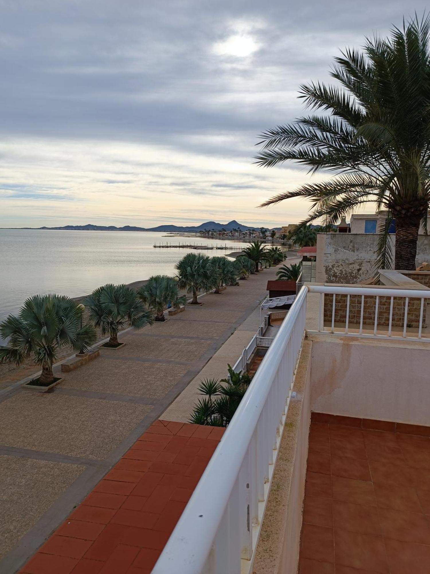 Top Floor Apartment Beachhouse, Beautiful Sea View, On The Beach! カルタヘナ エクステリア 写真